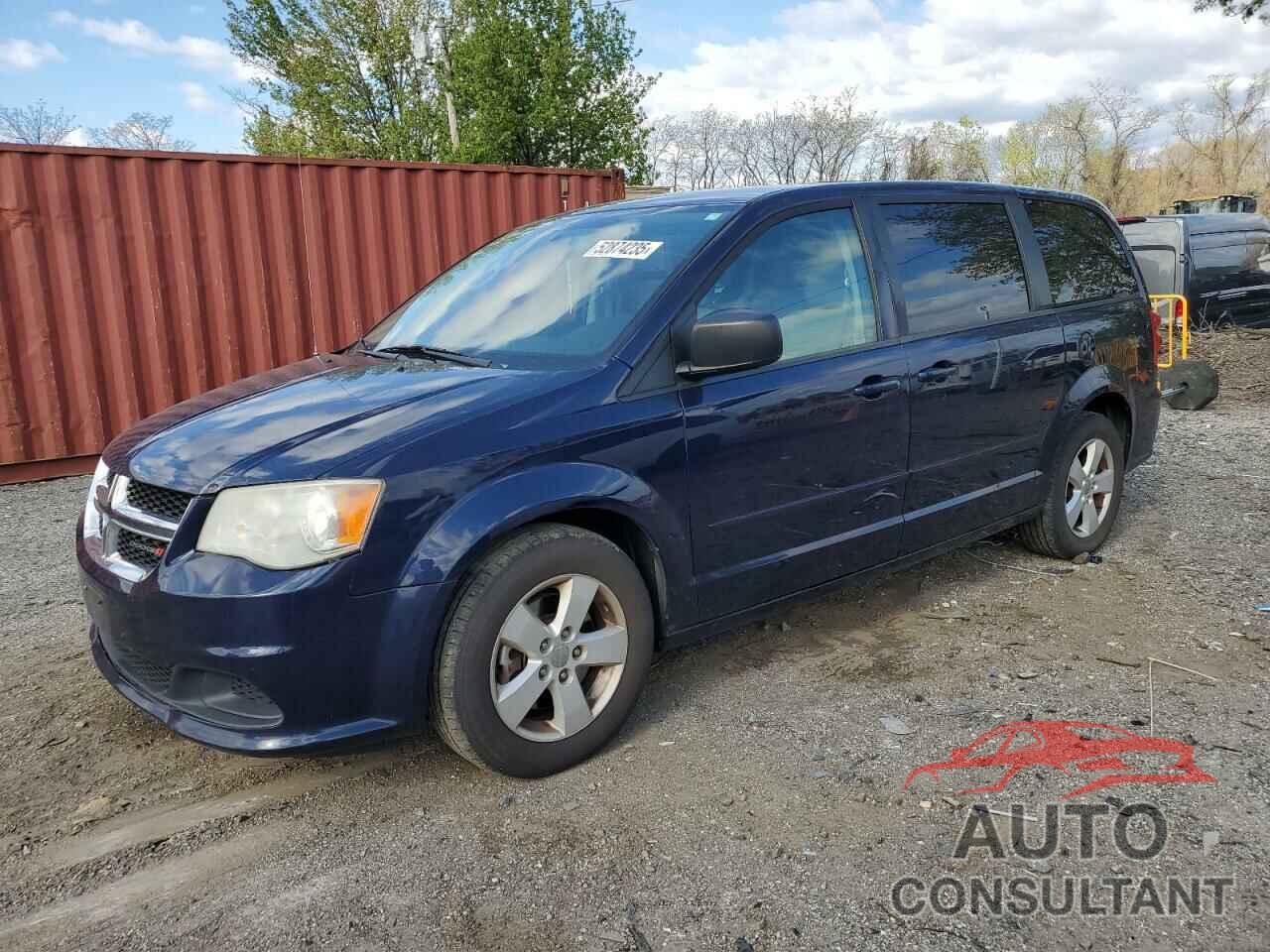 DODGE CARAVAN 2013 - 2C4RDGBG8DR571536