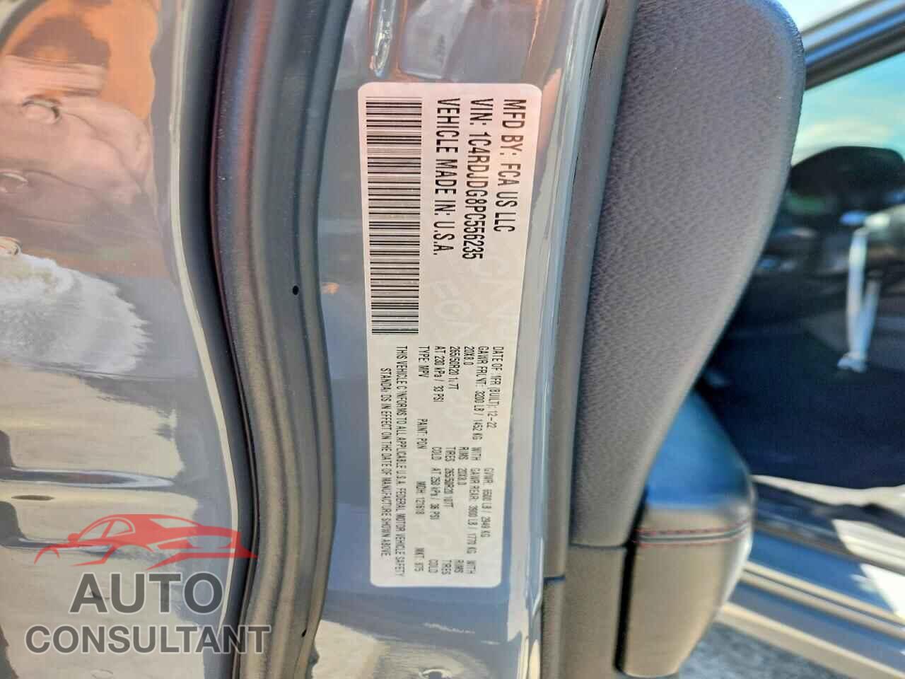 DODGE DURANGO 2023 - 1C4RDJDG8PC556235