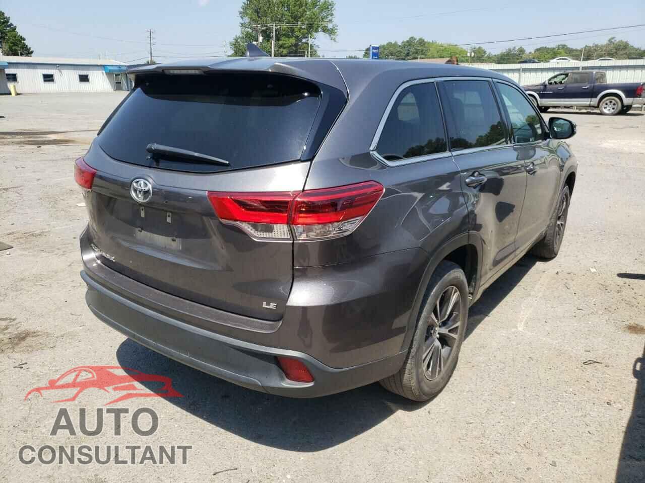 TOYOTA HIGHLANDER 2017 - 5TDZZRFH5HS190644