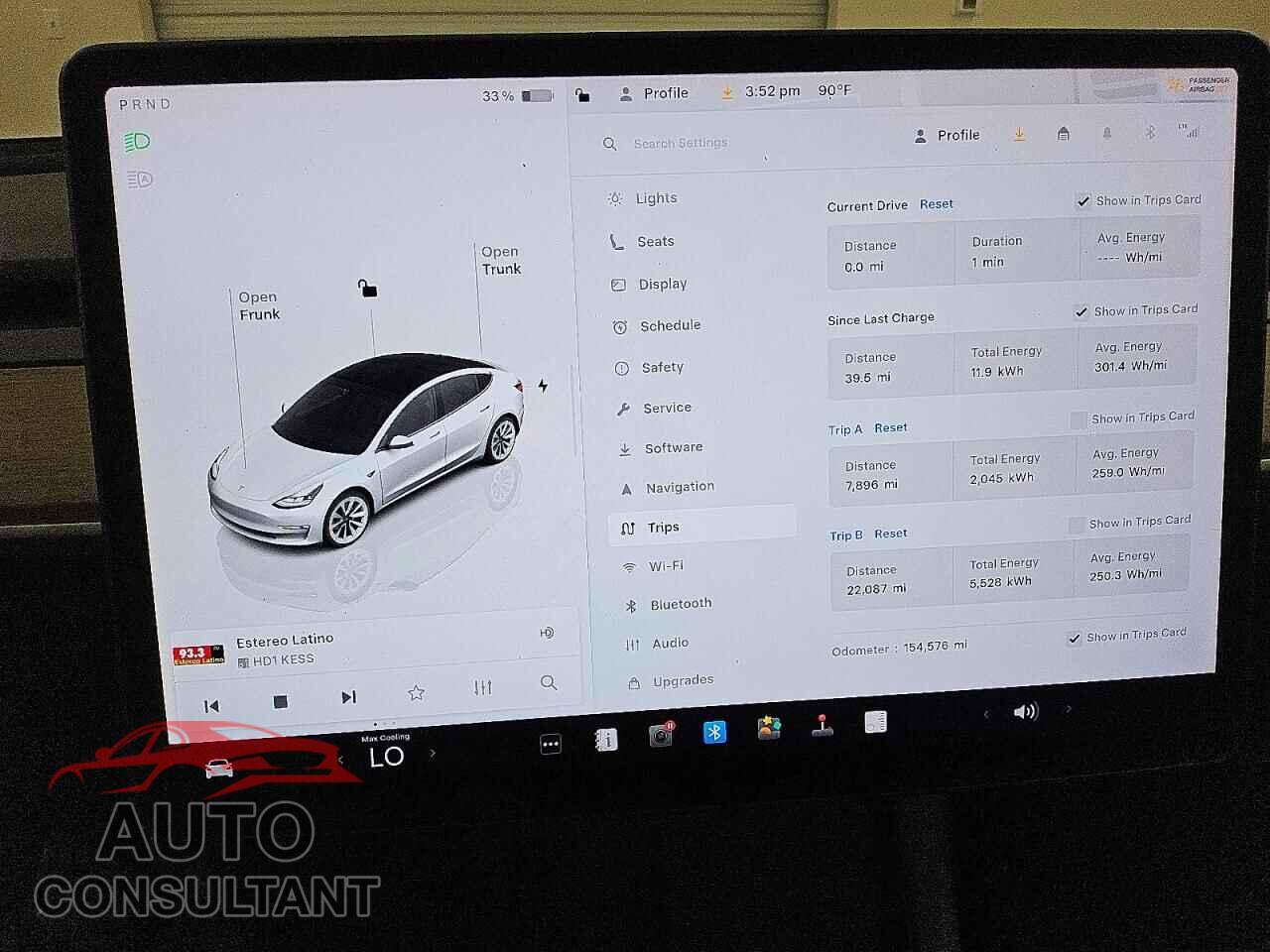 TESLA MODEL 3 2022 - 5YJ3E1EA0NF288259