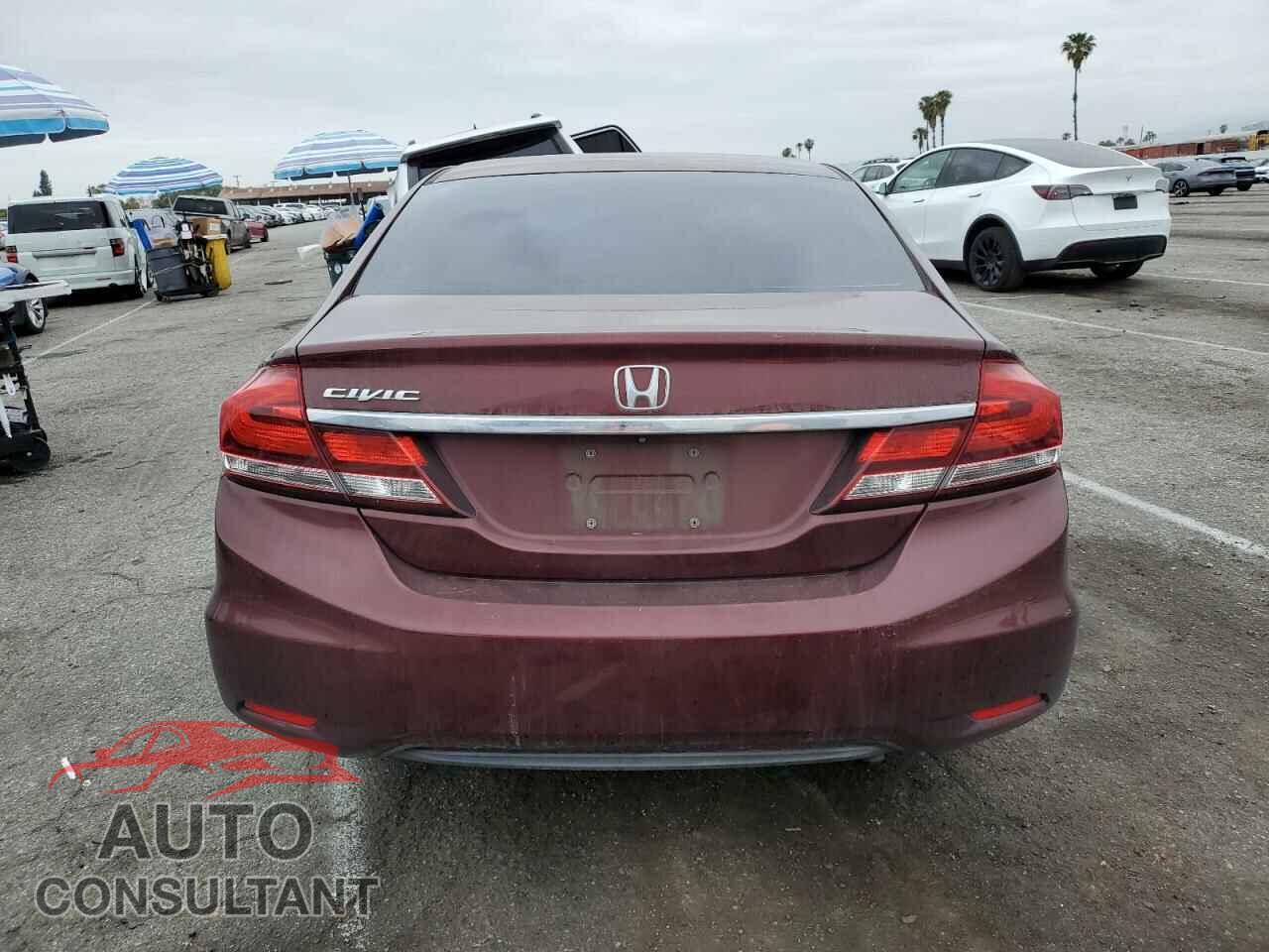 HONDA CIVIC 2013 - 19XFB2F58DE290990