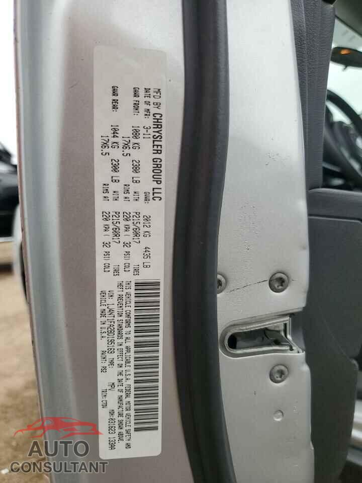 JEEP COMPASS 2011 - 1J4NT1FA2BD195169