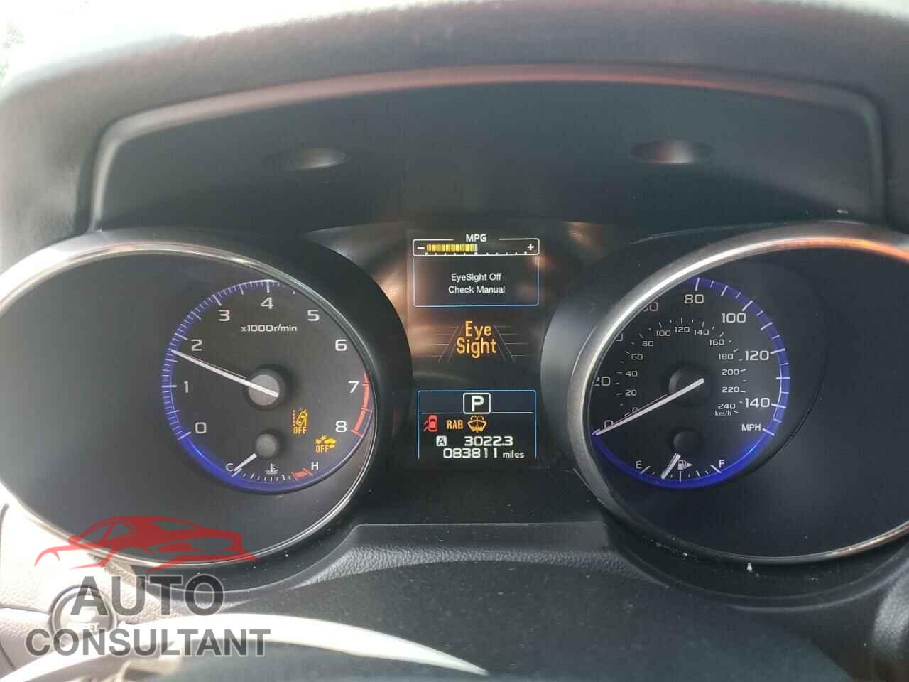 SUBARU OUTBACK 2017 - 4S4BSANC2H3324438