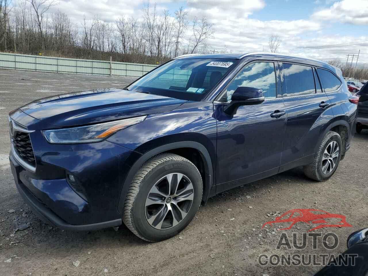 TOYOTA HIGHLANDER 2021 - 5TDHZRBH6MS547311