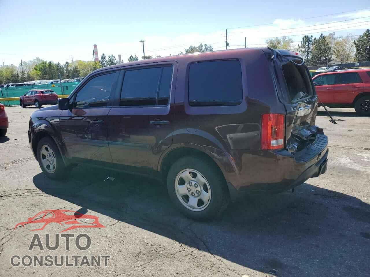 HONDA PILOT 2013 - 5FNYF4H28DB024584