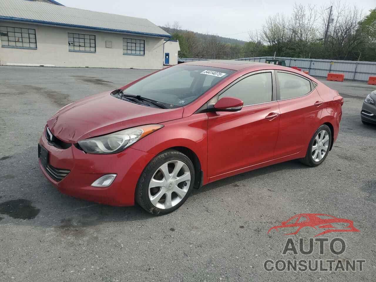 HYUNDAI ELANTRA 2013 - KMHDH4AE1DU947697