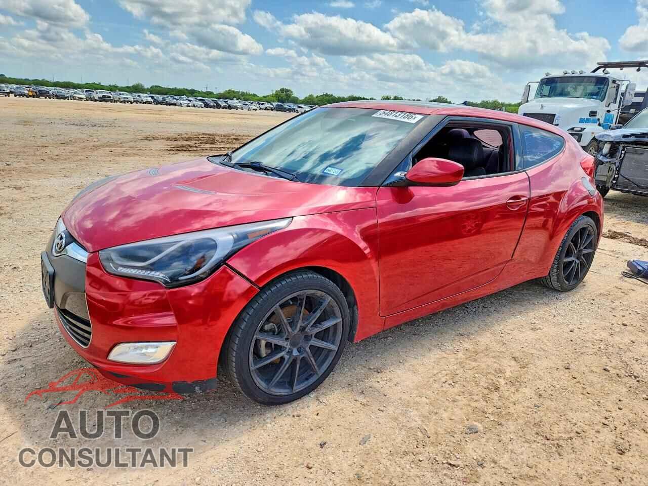 HYUNDAI VELOSTER 2013 - KMHTC6AD7DU175011