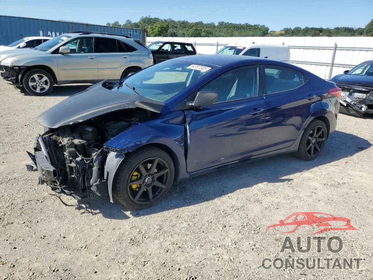 HYUNDAI ELANTRA 2013 - KMHDH4AE8DU723603
