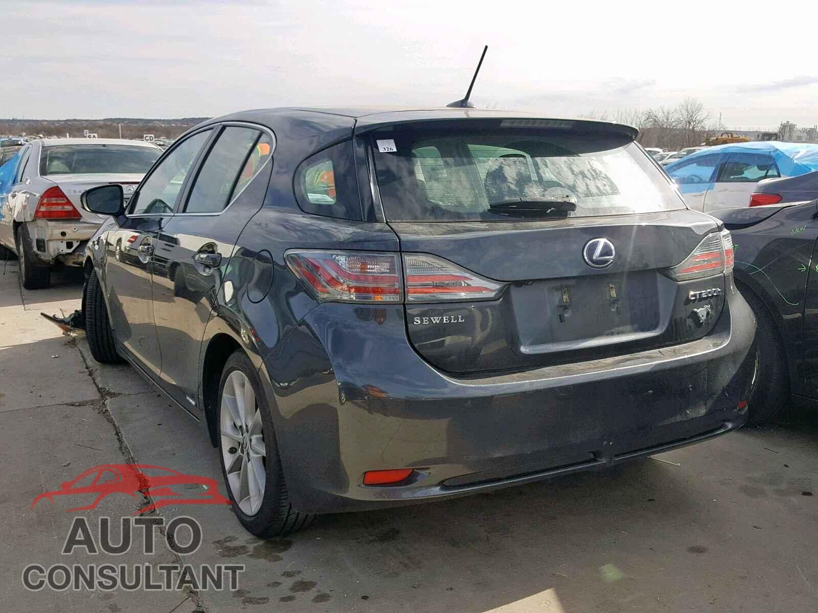 LEXUS CT 200 2011 - JTHKD5BH5B2029562