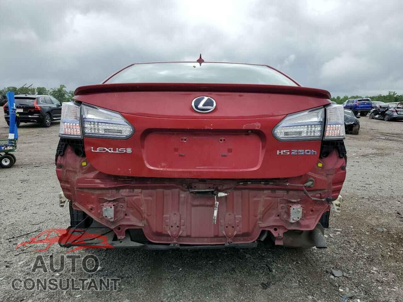 LEXUS HS 2010 - JTHBB1BAXA2037463