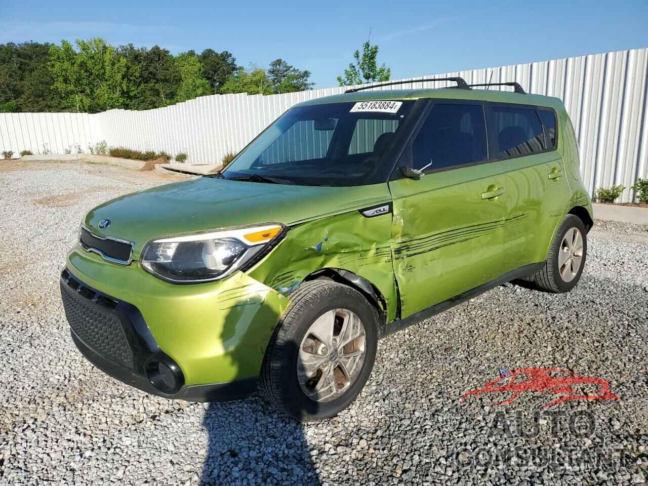 KIA SOUL 2016 - KNDJN2A25G7828001