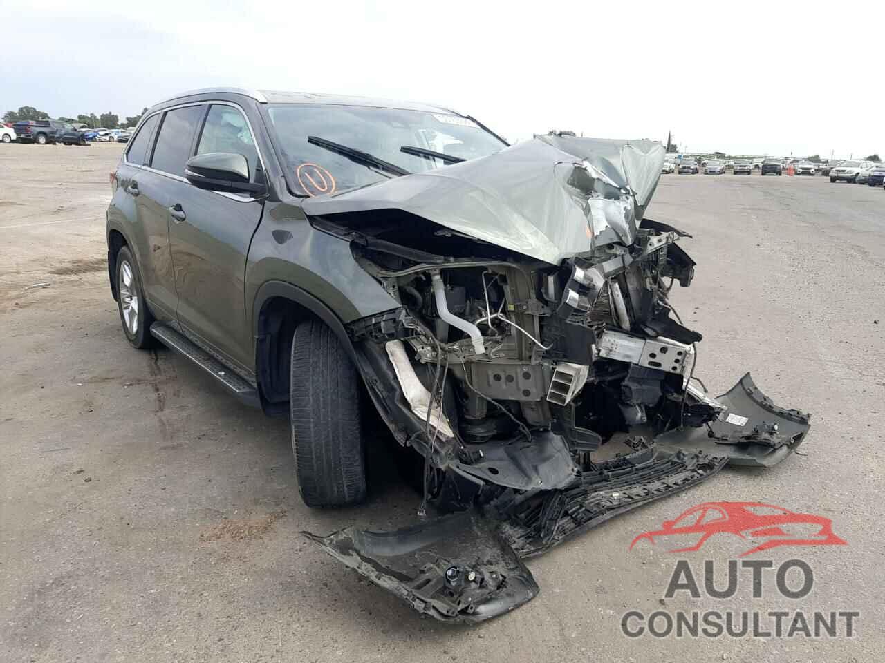 TOYOTA HIGHLANDER 2018 - 5TDDZRFH9JS861829