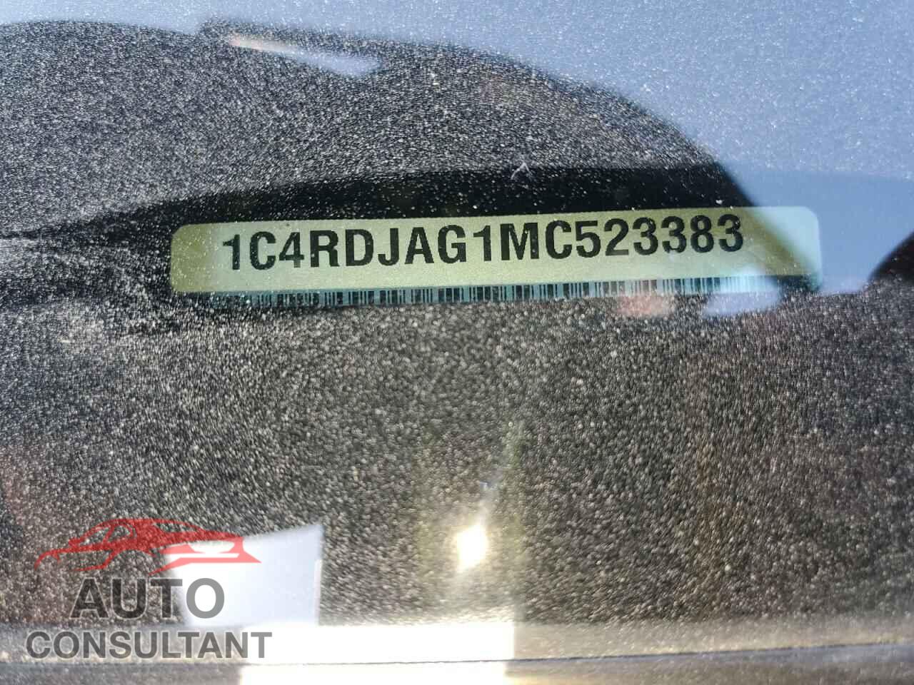 DODGE DURANGO 2021 - 1C4RDJAG1MC523383