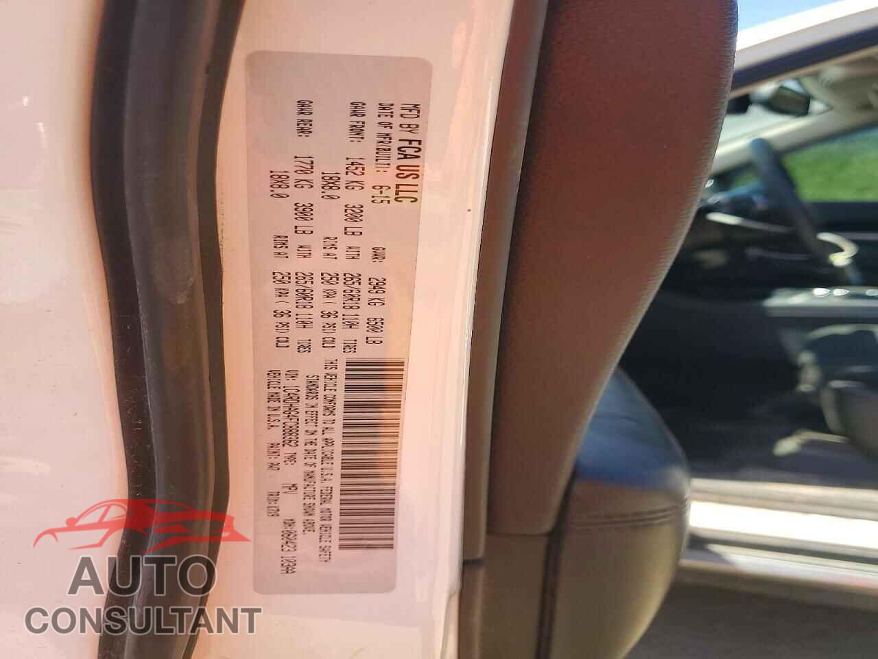 DODGE DURANGO 2015 - 1C4RDHAG4FC888362