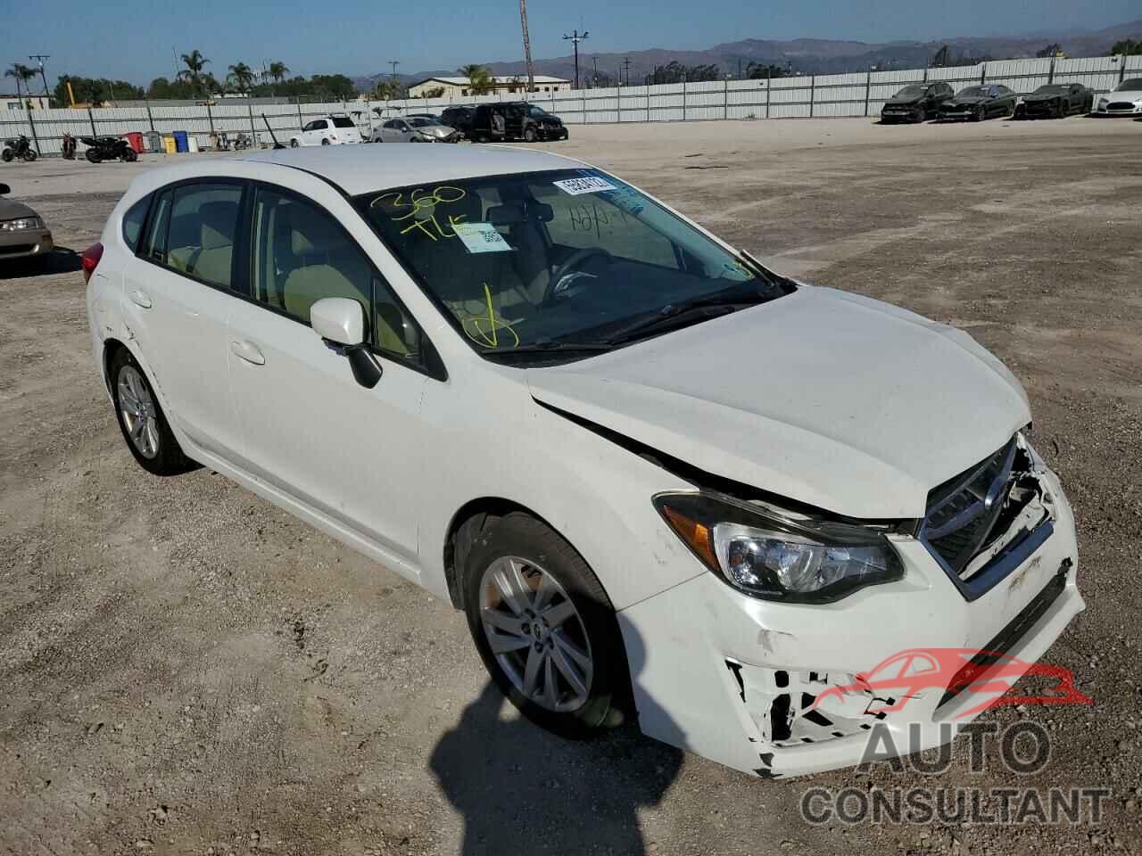 SUBARU IMPREZA 2015 - JF1GPAC66F8205421