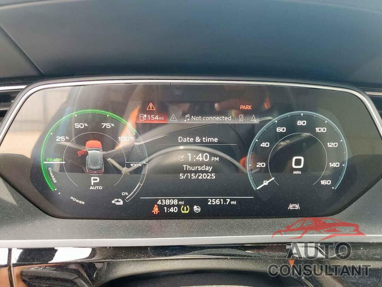 AUDI E-TRON 2019 - WA1VABGE1KB011946