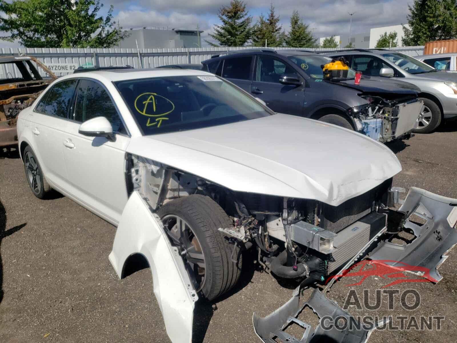 AUDI A4 2017 - WAUCNAF49HN004090