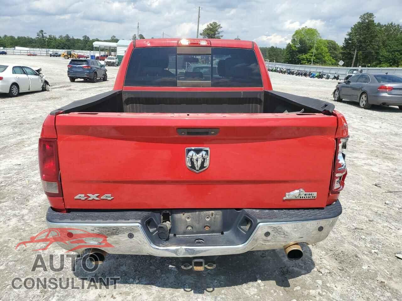 DODGE RAM 1500 2012 - 1C6RD7LT2CS187915