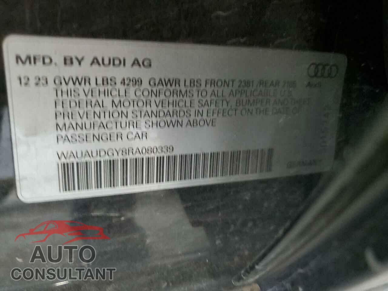 AUDI A3 2024 - WAUAUDGY8RA080339