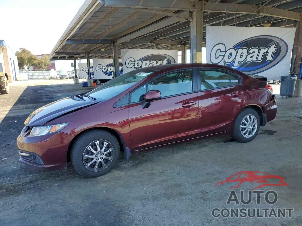 HONDA CIVIC 2013 - 19XFB2F58DE086366