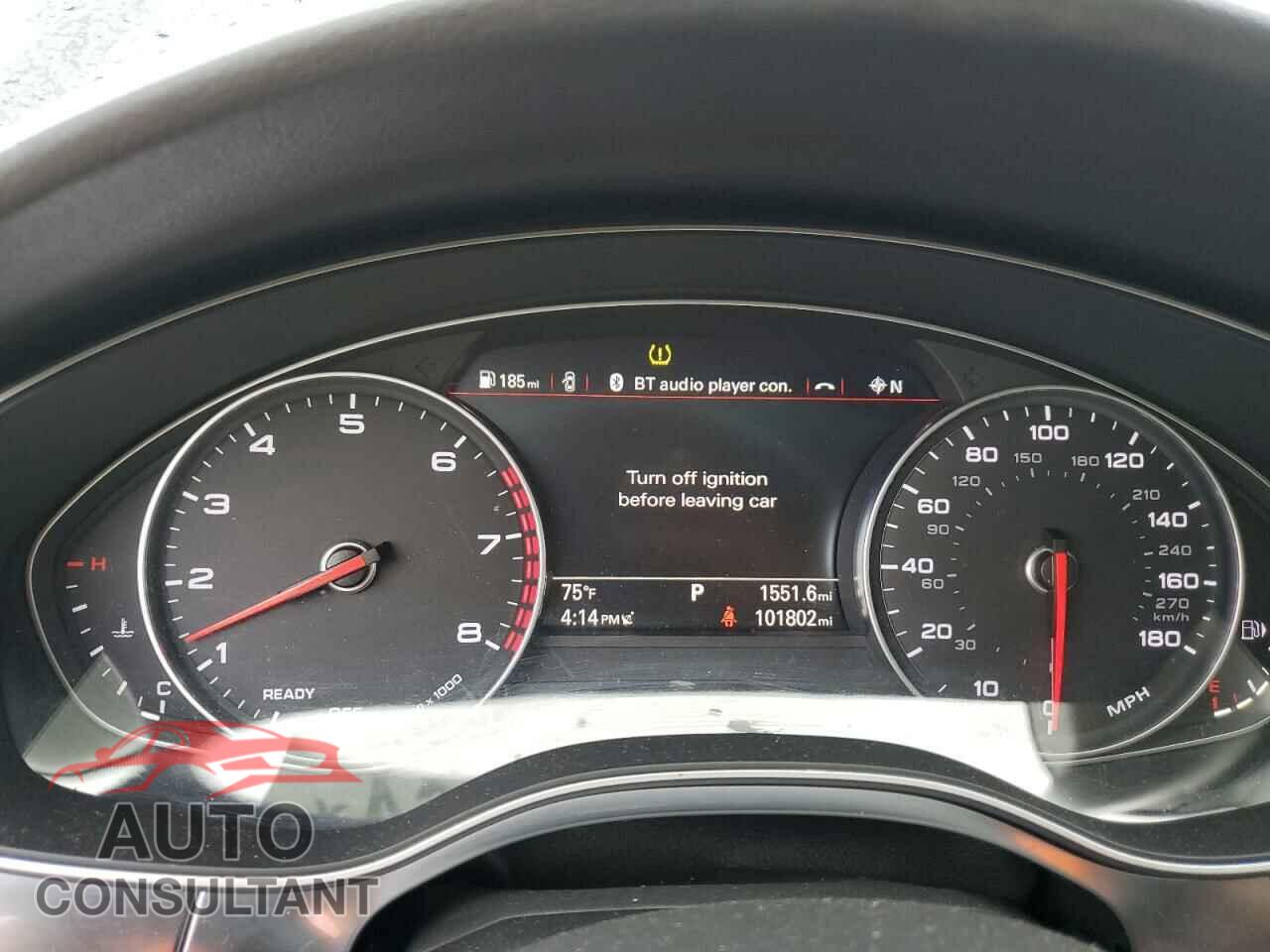 AUDI A6 2017 - WAUF2AFC5HN130458