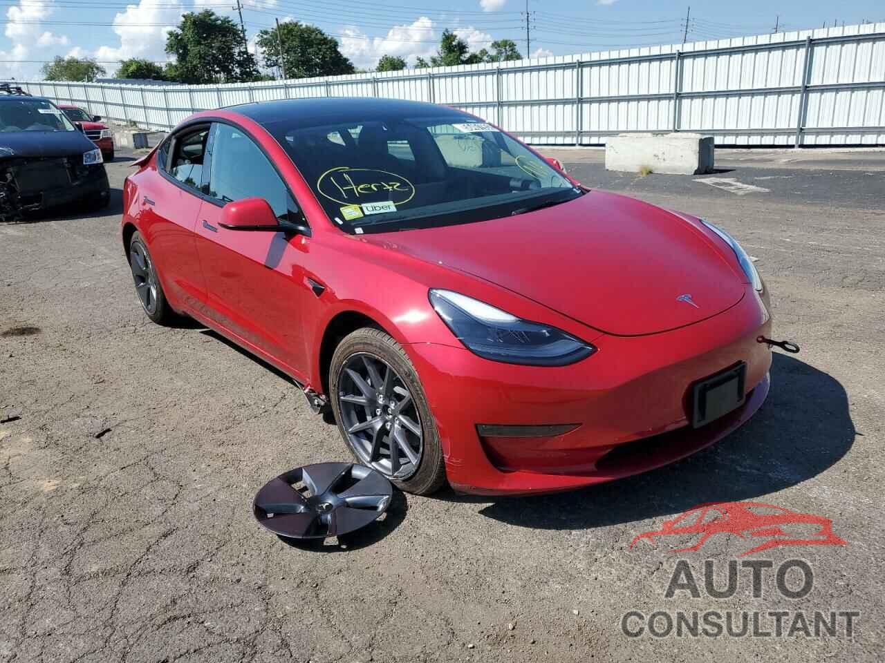 TESLA MODEL 3 2022 - 5YJ3E1EBXNF189120