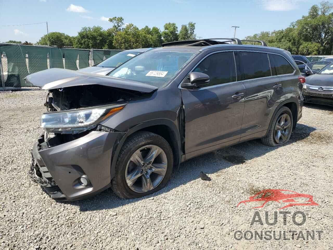 TOYOTA HIGHLANDER 2017 - 5TDDZRFHXHS375959