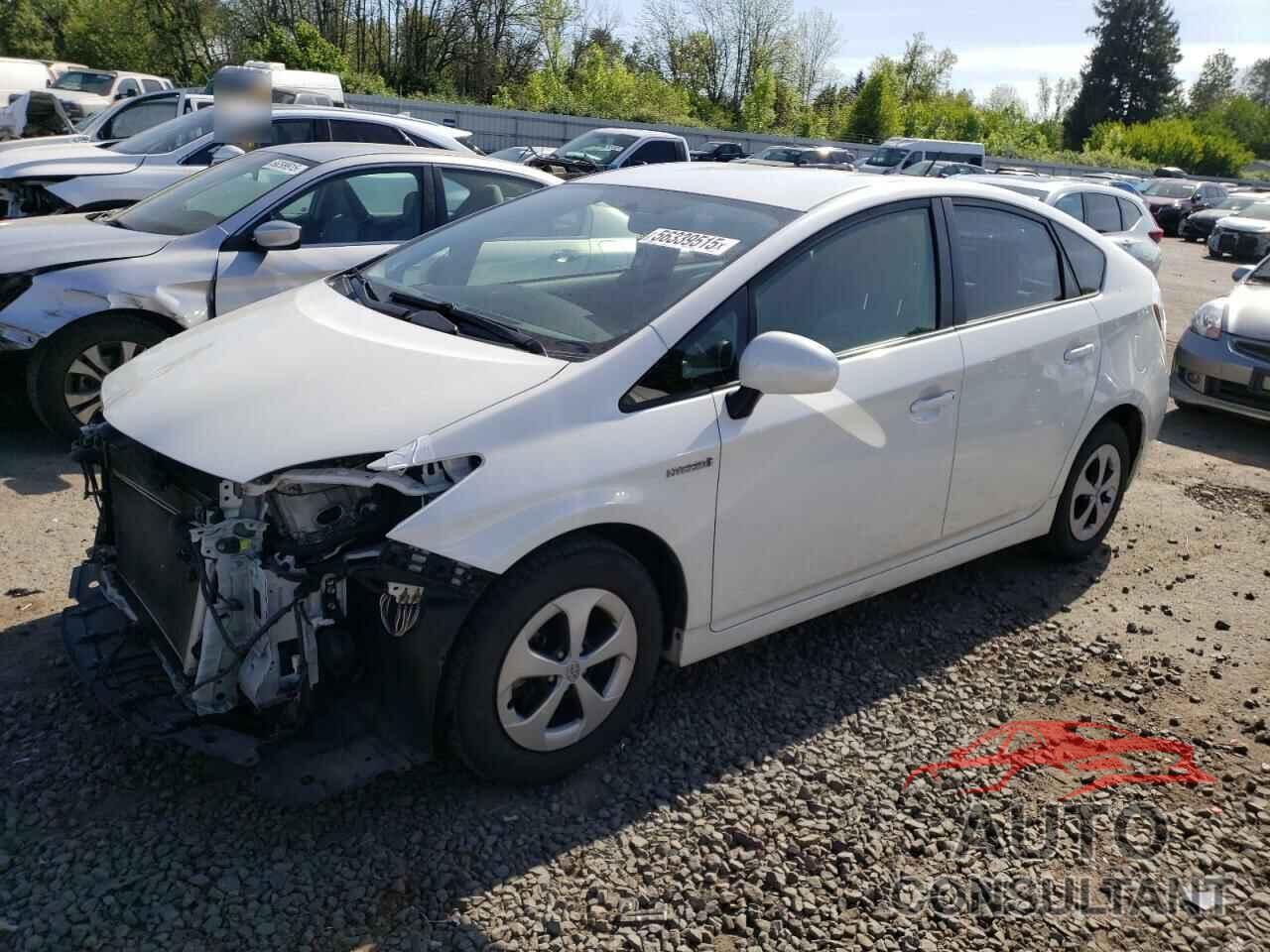 TOYOTA PRIUS 2012 - JTDKN3DU6C5508554