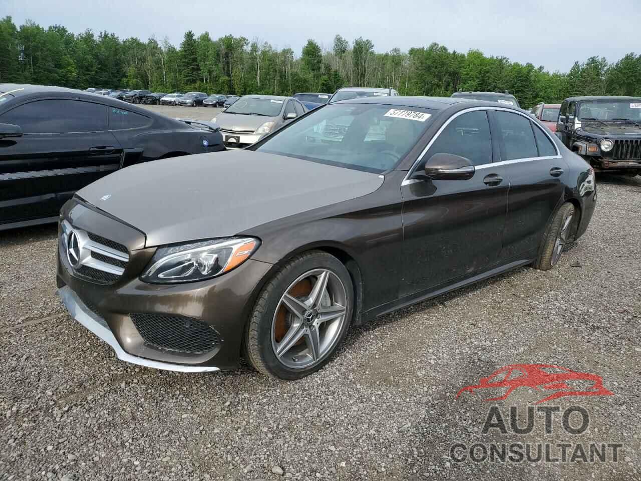 MERCEDES-BENZ C-CLASS 2017 - 55SWF4KB6HU221550