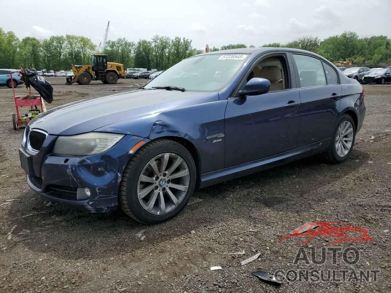 BMW 3 SERIES 2011 - WBAPK7G50BNN87399