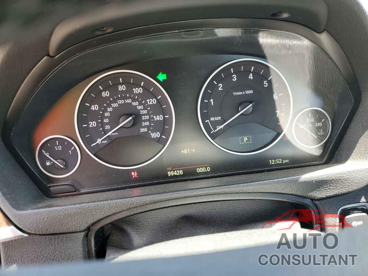 BMW 3 SERIES 2015 - WBA3B1G59FNT05410