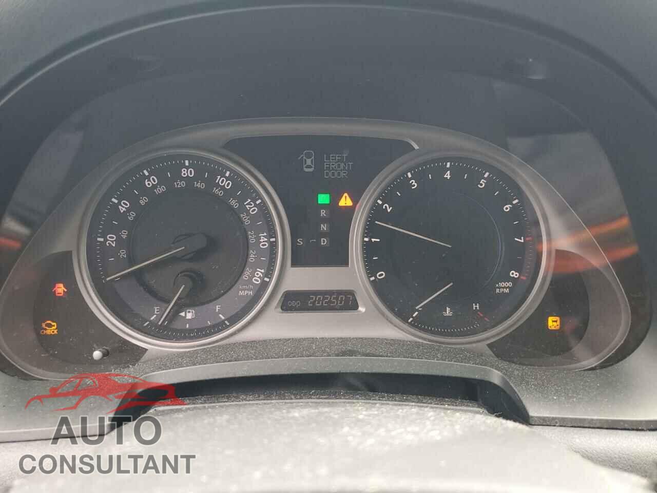 LEXUS IS 2010 - JTHCF5C27A5039208