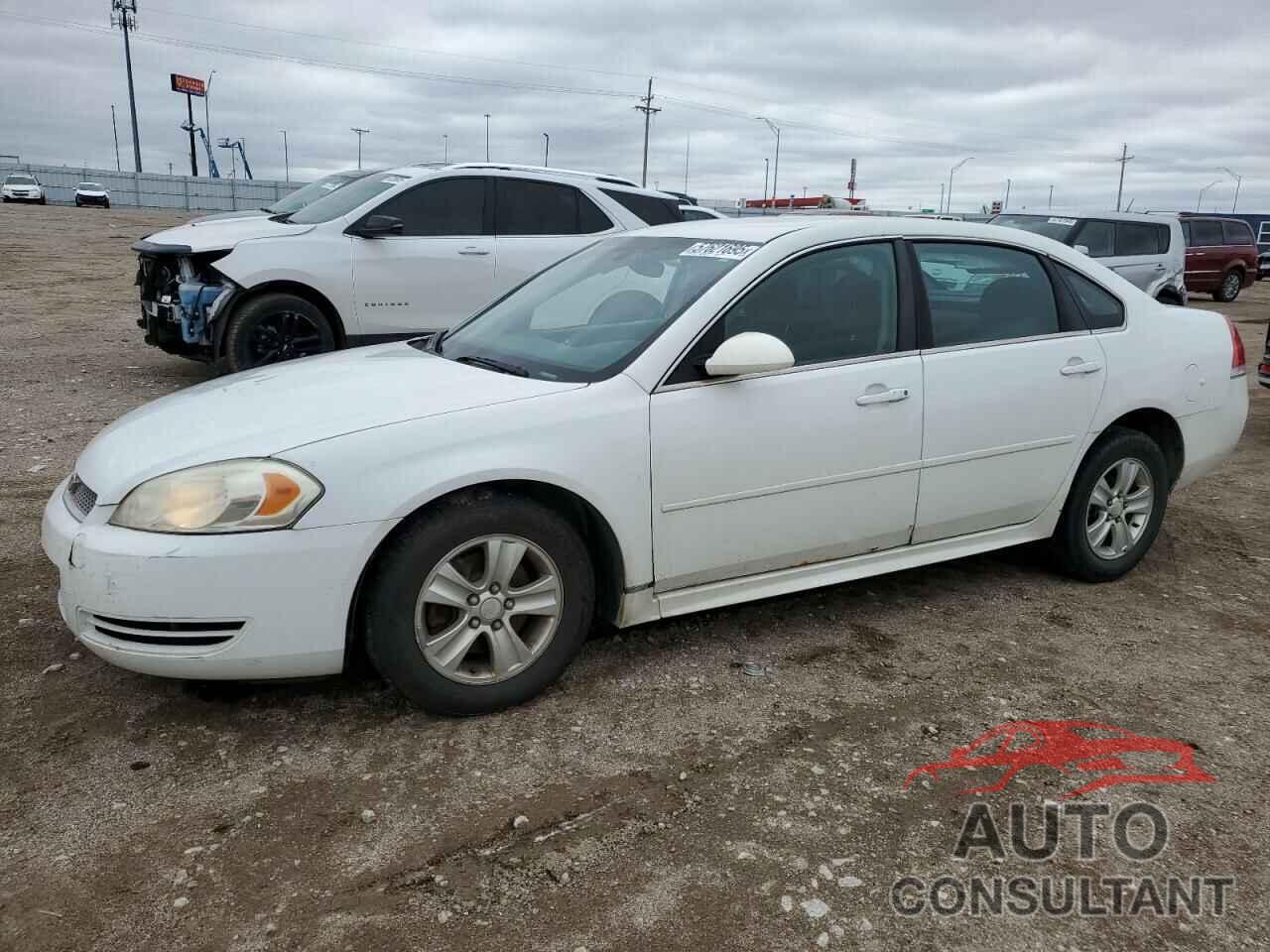 CHEVROLET IMPALA 2013 - 2G1WF5E35D1167904