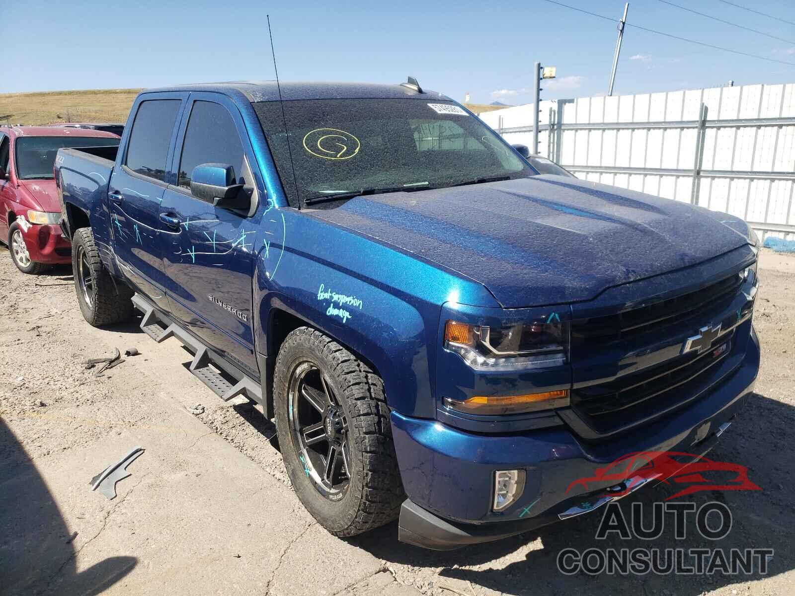 CHEVROLET SILVERADO 2018 - 3GCUKREC6JG480335