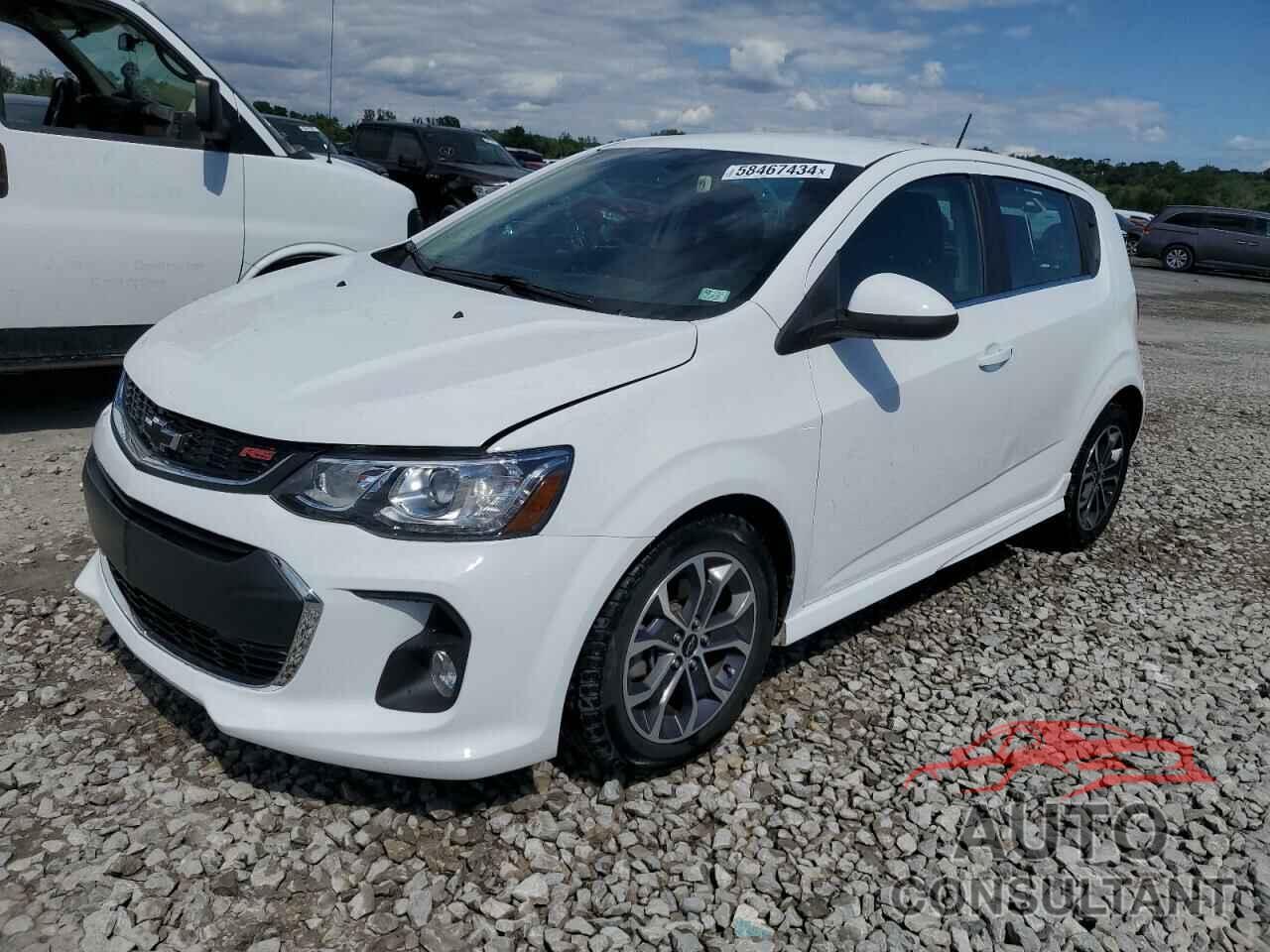 CHEVROLET SONIC 2019 - 1G1JD6SB6K4150676