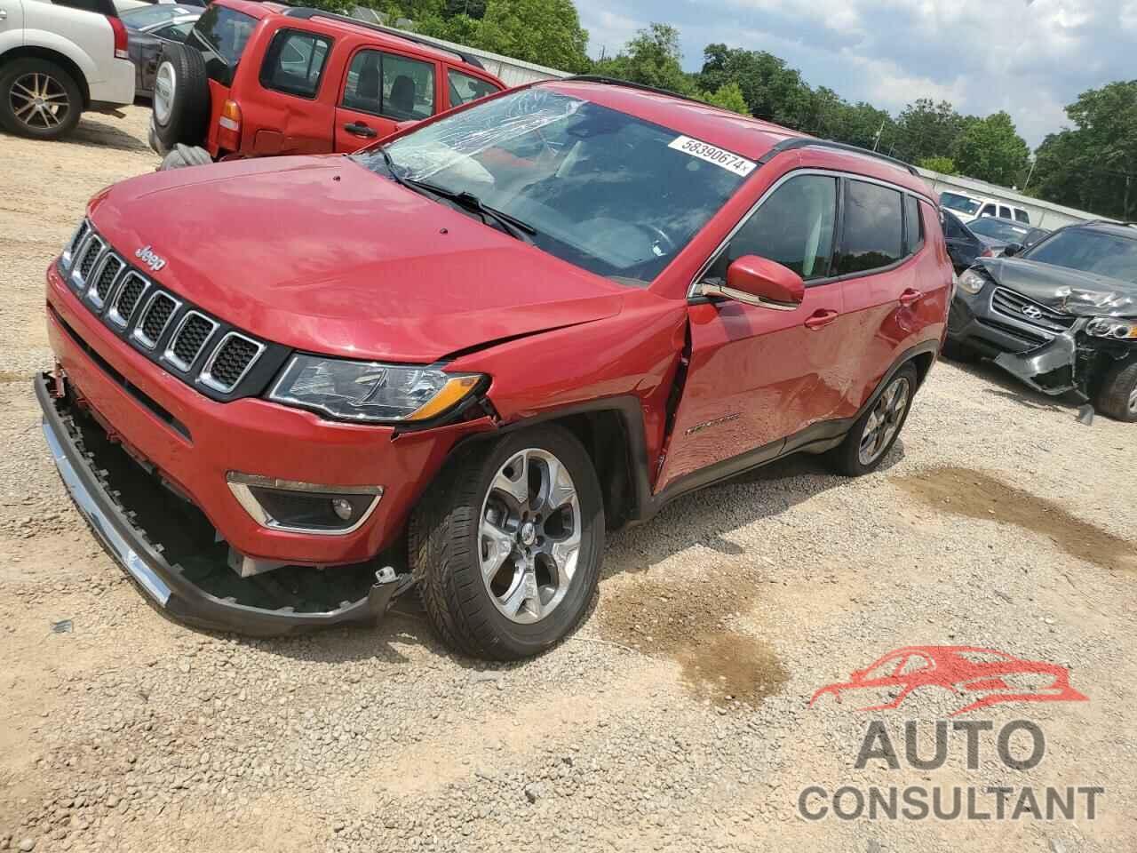 JEEP COMPASS 2021 - 3C4NJCCB8MT560097