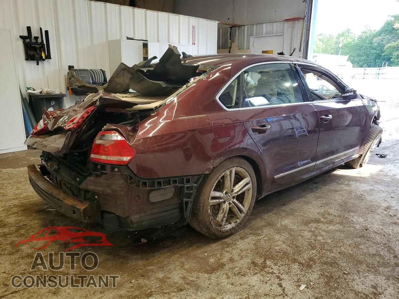 VOLKSWAGEN PASSAT 2013 - 1VWCN7A32DC048987