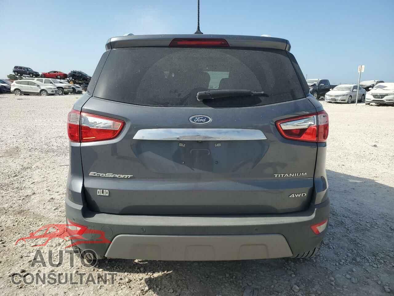 FORD ECOSPORT 2020 - MAJ6S3KL5LC392012