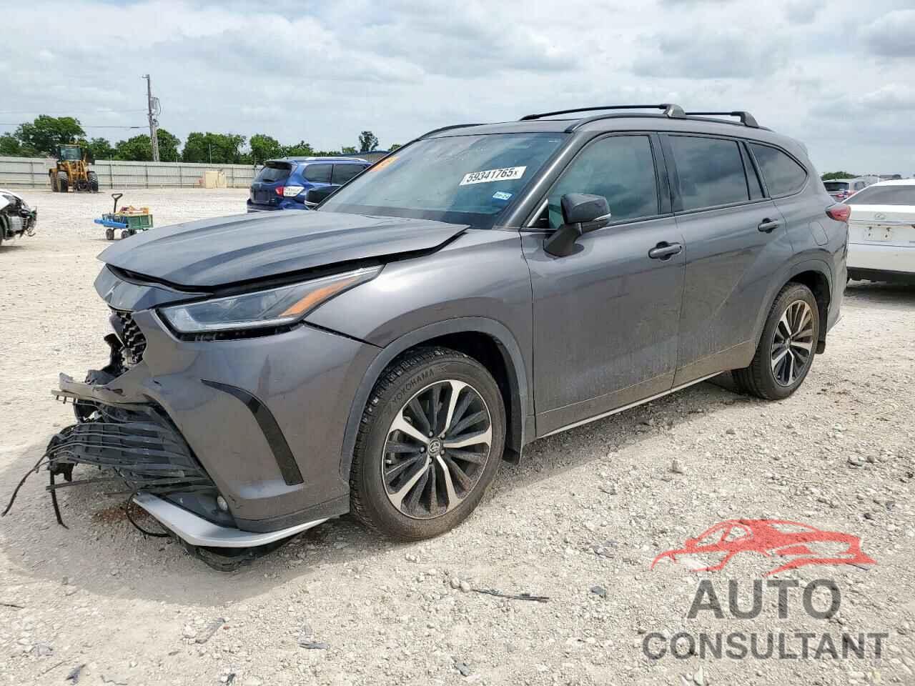 TOYOTA HIGHLANDER 2021 - 5TDLZRAH0MS087283
