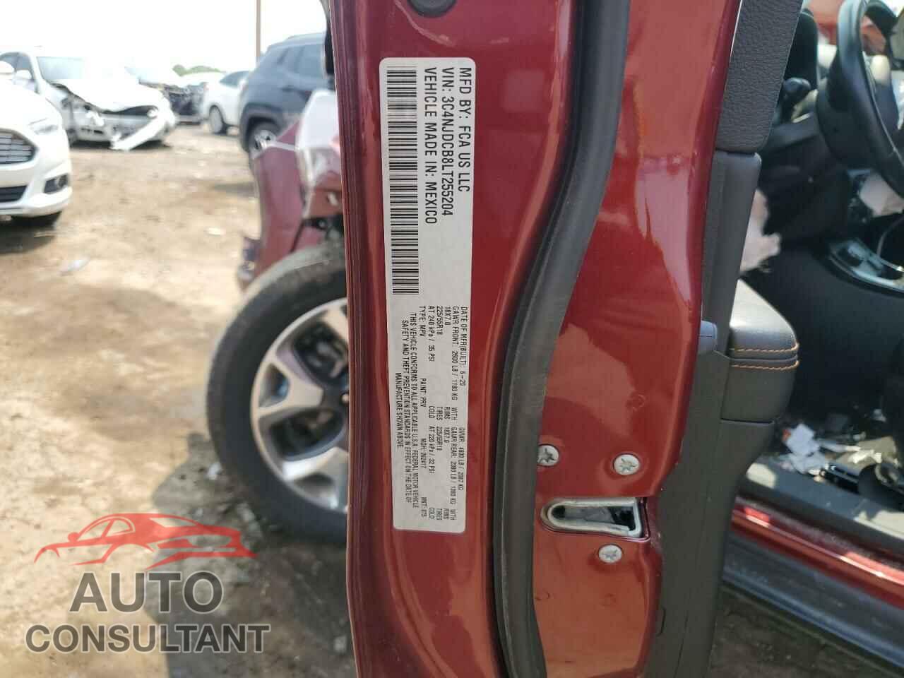 JEEP COMPASS 2020 - 3C4NJDCB8LT255204