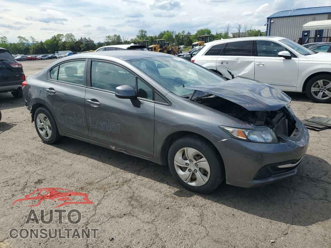 HONDA CIVIC 2013 - 19XFB2F58DE223869