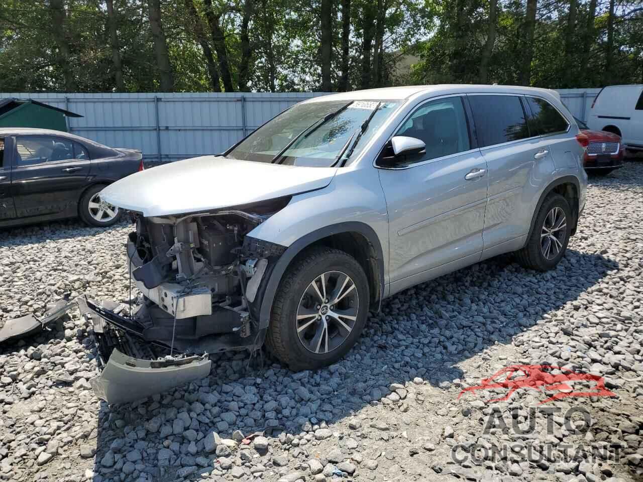 TOYOTA HIGHLANDER 2017 - 5TDBZRFH5HS481159