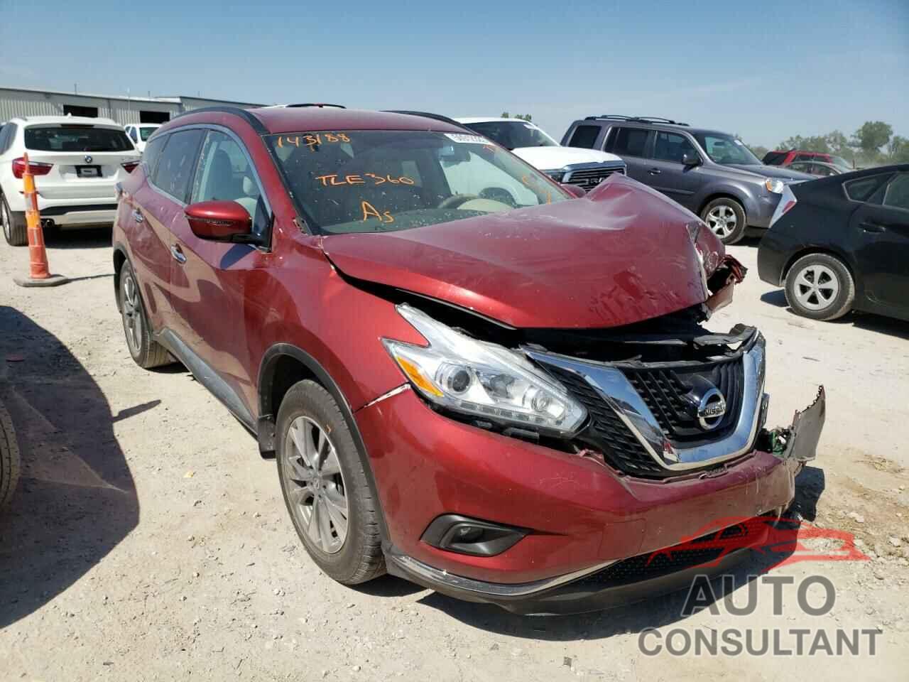 NISSAN MURANO 2017 - 5N1AZ2MG1HN143188