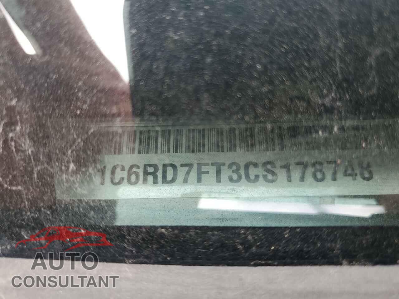 DODGE RAM 1500 2012 - 1C6RD7FT3CS178748