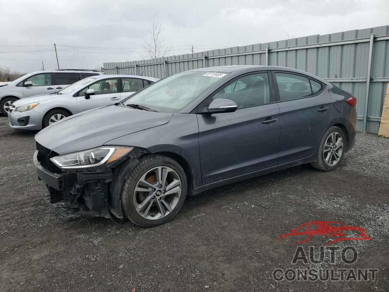 HYUNDAI ELANTRA 2017 - KMHD84LF9HU240665