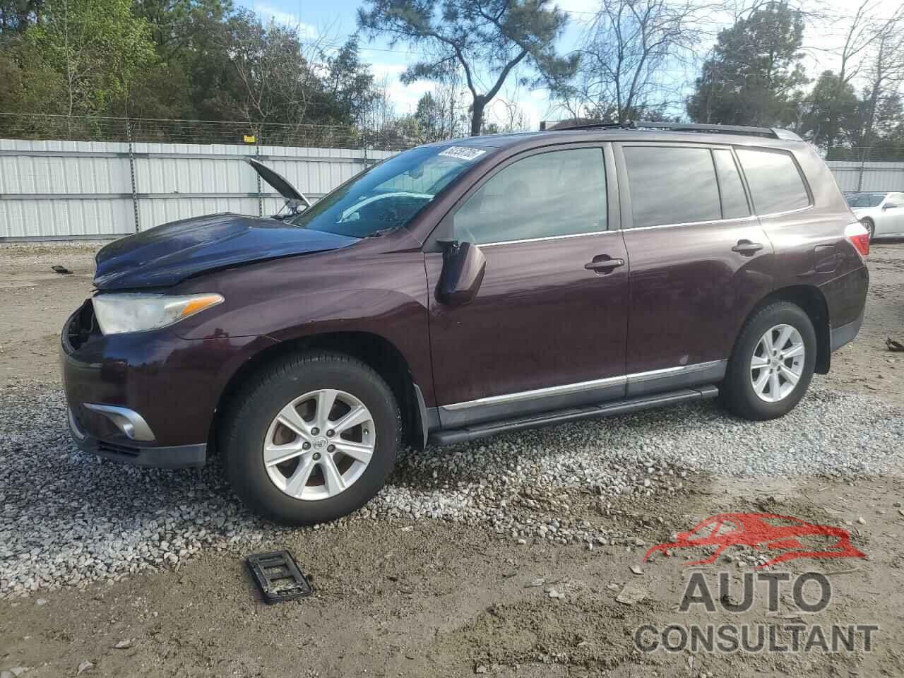 TOYOTA HIGHLANDER 2012 - 5TDBK3EH5CS120252