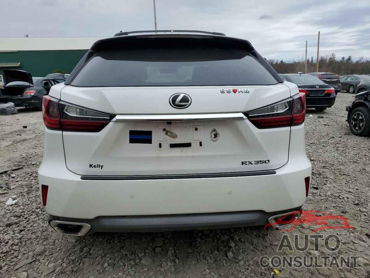 LEXUS RX350 2016 - 2T2BZMCA4GC032102