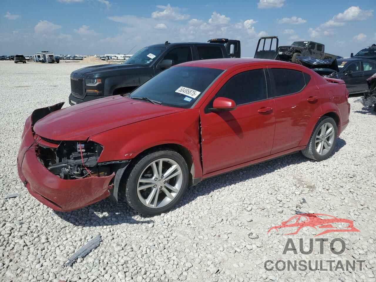 DODGE AVENGER 2014 - 1C3CDZCGXEN217875