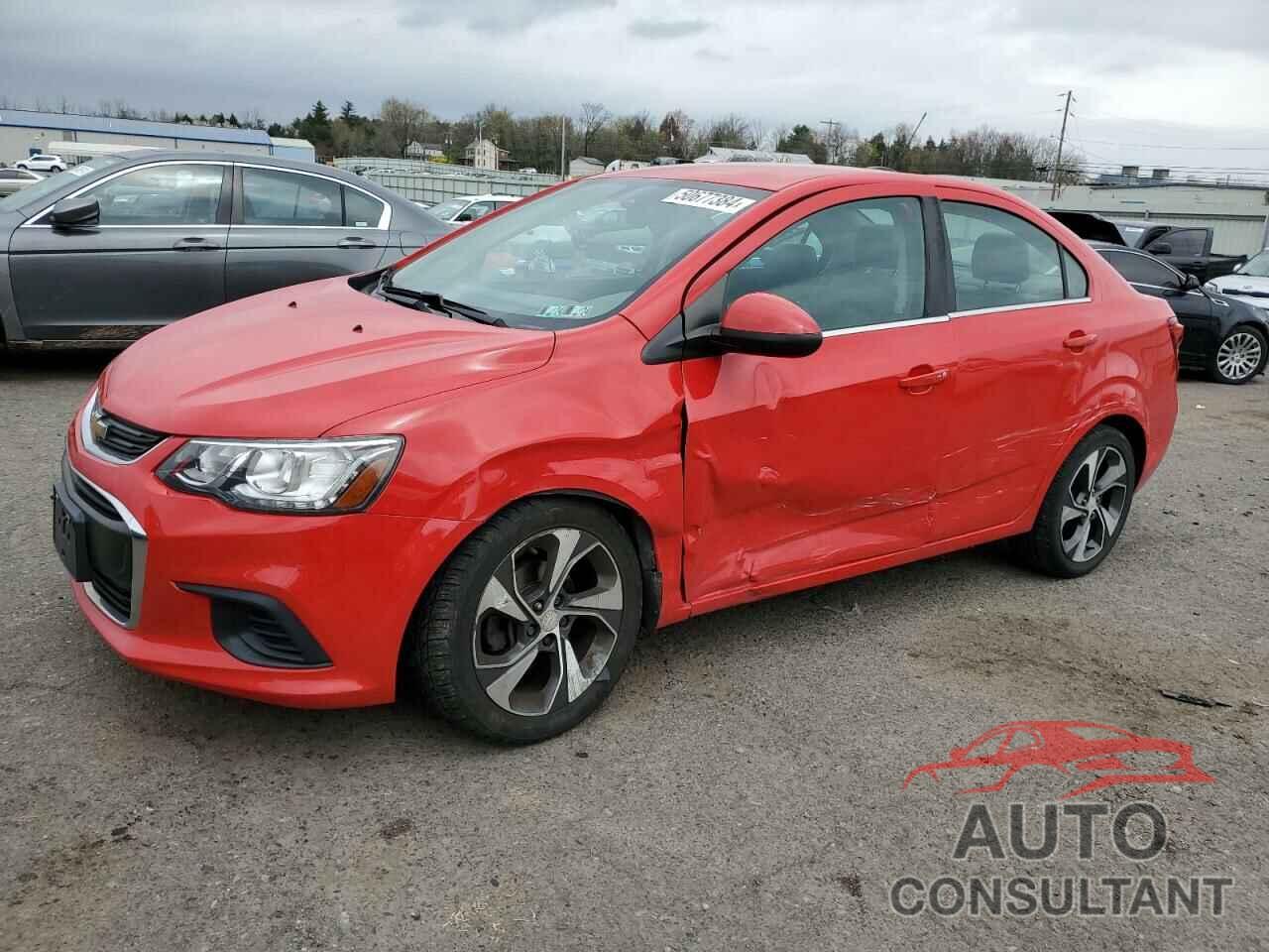 CHEVROLET SONIC 2017 - 1G1JF5SB2H4106915