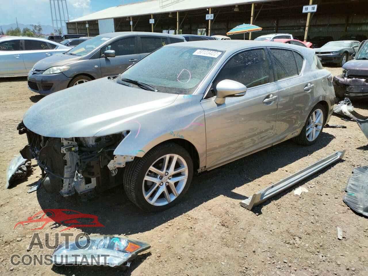 LEXUS CT 200 2017 - JTHKD5BH0H2287190
